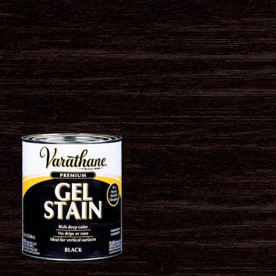 Varathane 1 Qt. Ebony Premium Fast Dry Interior Wood Stain (2-Pack)