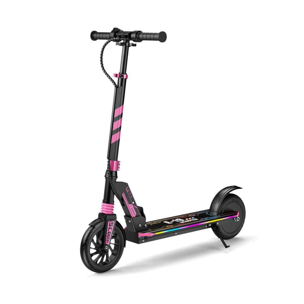 2-Wheel Pink Electric Scooter, Adults Scooter with Double Braking System, 180 W motor price history on PriceWatchPro