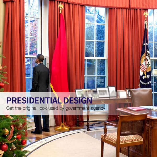 ANLEY Floor Stand Base for Indoor Flagpoles, Compatible with