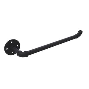 Pipeline Collection Wall Mounted Paper Towel Holder in Matte Black