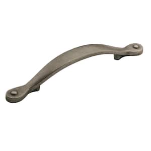 Inspirations 3-3/4 in (96 mm) Weathered Nickel Drawer Pull