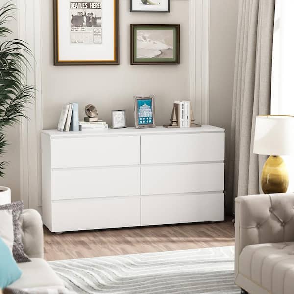 https://images.thdstatic.com/productImages/6a3e63c3-7a10-42e2-a982-3b6a33d2432a/svn/white-fufu-gaga-chest-of-drawers-kf200151-01-31_600.jpg