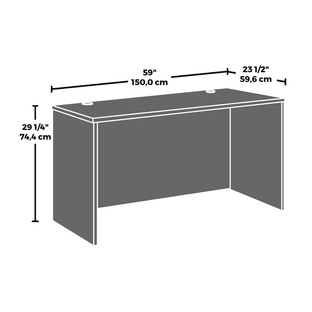 Classic Cherry Engineered Wood 60" Commercial Office Desk