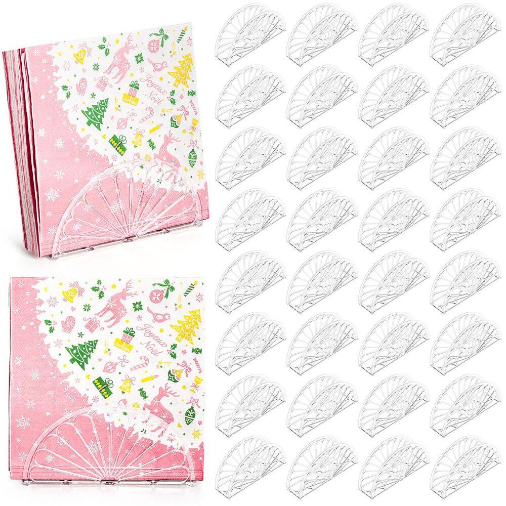 36-Piece Plastic Napkin Holder, Freestanding Tissue Box Paper Organizer for Restaurant Home Decor price history on PriceWatchPro