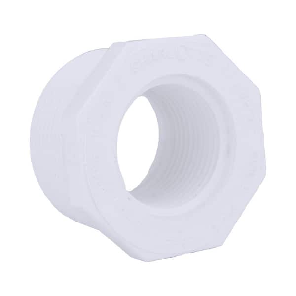 1 1/2 x 1 Sch 40-Red Bushing PVC Mptxfpt