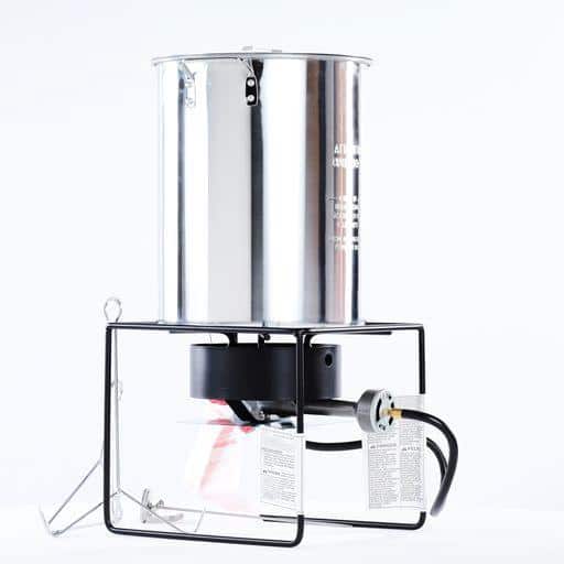 King Kooker 33,000 BTU Portable Propane Fryer with Aluminum Pots
