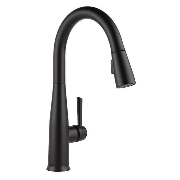 Essa Touch/Touchless Matte Black 16 in. H Pull Down Sprayer Kitchen Faucet with 360 Degree Spout Swivel