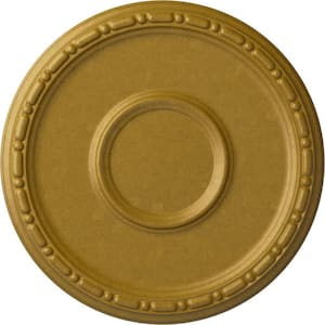 16-1/2 in. x 1-1/2 in. Medea Urethane Ceiling Medallion (Fits Canopies upto 5-1/2 in.), Pharaohs Gold