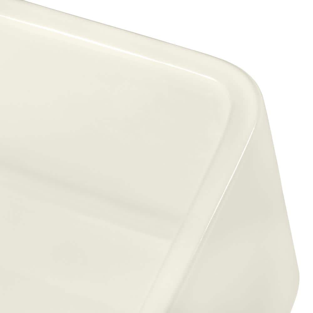 Biscuit Fireclay Single Bowl Farmhouse Apron-Front Sink