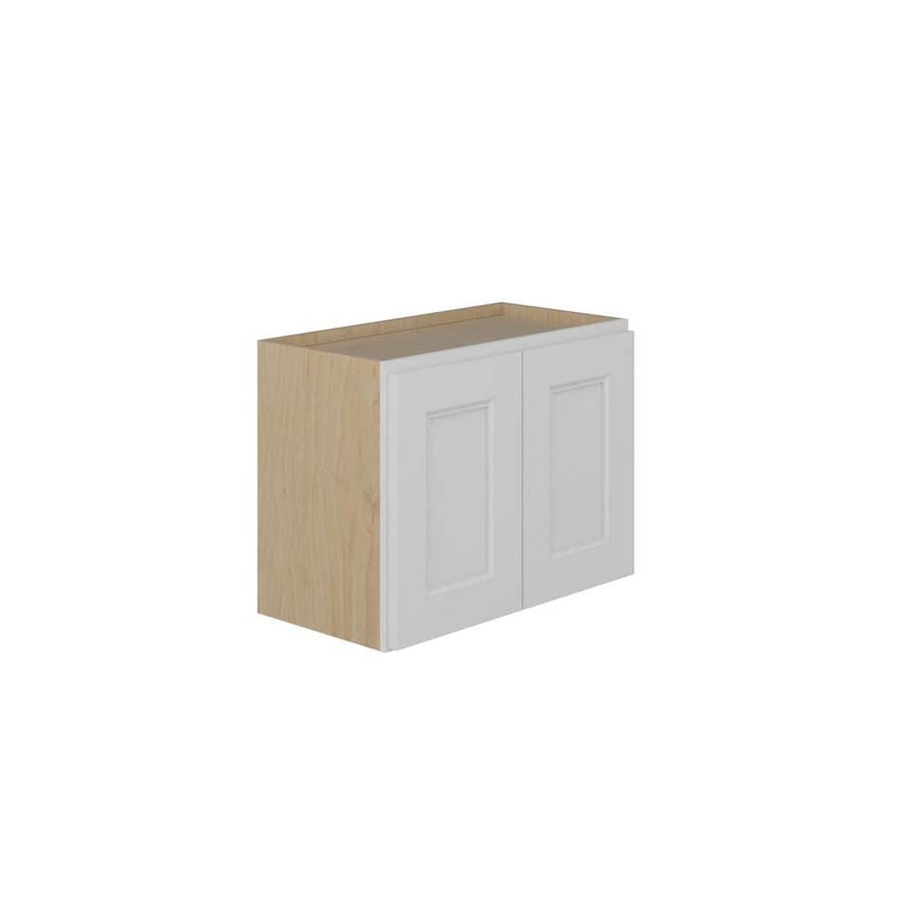 Pembroke Recessed 24 in. W x 18 in. H x 12 in. D in Painted White Plywood Assembled Wall Cabinet price history on PriceWatchPro