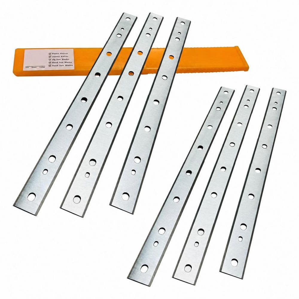 12.5 Inch High Speed Steel Planer Knives Replacement with Double-Edged Design for DeWalt DW734 6 Pack price history on PriceWatchPro