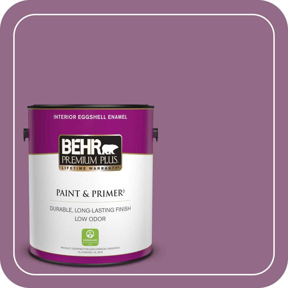 1 gal. #680D-6 Lantana Eggshell Enamel Low Odor Interior Paint & Primer price history on PriceWatchPro