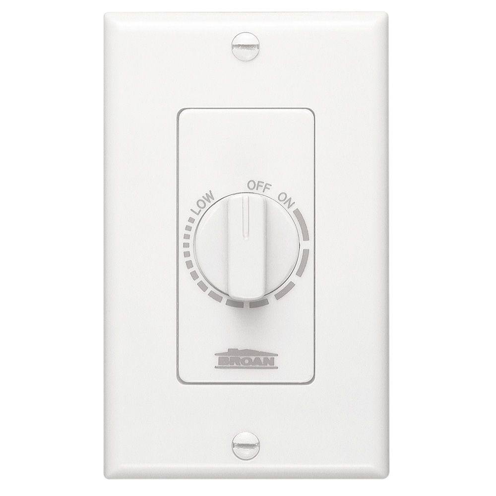 Broan-NuTone Electronic Variable-Speed Fan Control in White 57W - The ...