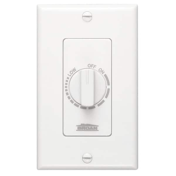 Broan-NuTone Electronic Variable-Speed Fan Control in White-57W - The ...