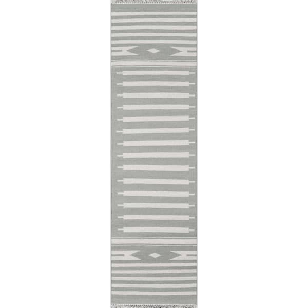 Erin Gates by Momeni Billings Grey 2 ft. 3 in. x 8 ft. Runner