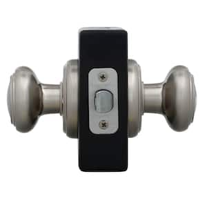 Prestige Alcott Satin Nickel Hall/Closet Door Knob (4-Pack)