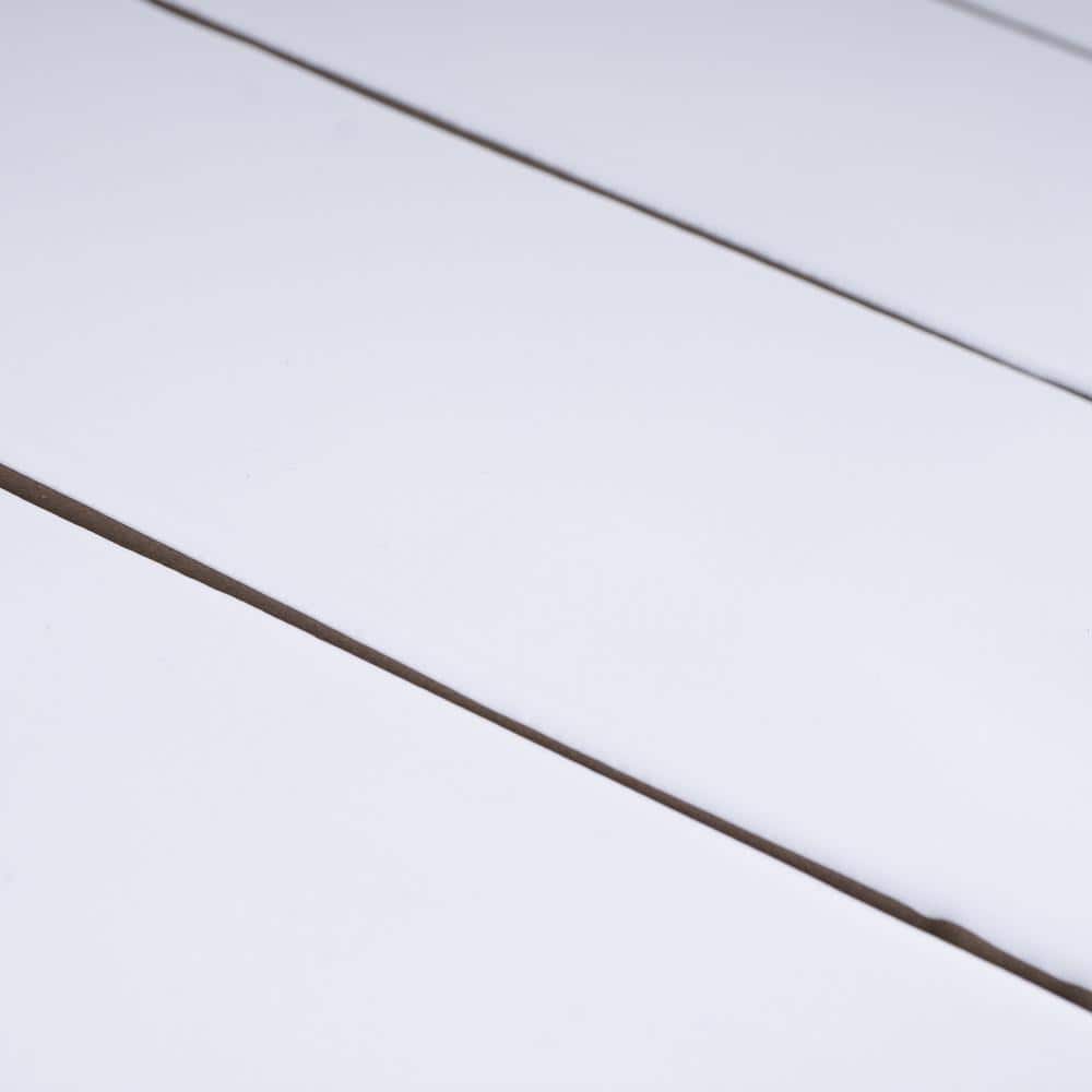 Blanco White Matte Porcelain Rectangular Wall and Floor Tile