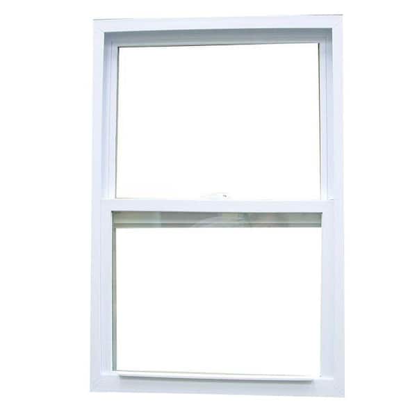 American Craftsman 52 in. x 49.5 in. 70 Series Single Hung Flange Vinyl Window - White