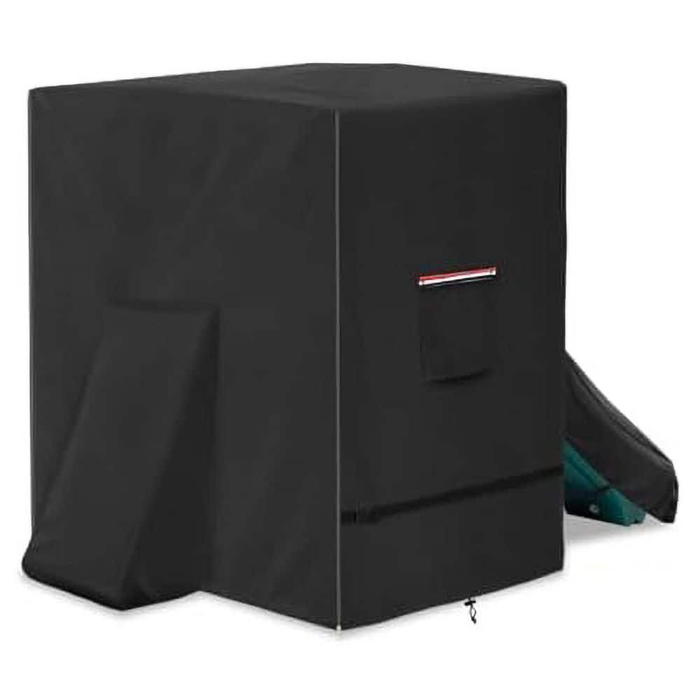 Outdoor Playground Cover, Heavy Duty 600D Waterproof for Step 2 Playhouse with Slide & Climbing Wall Toys, Black price history on PriceWatchPro