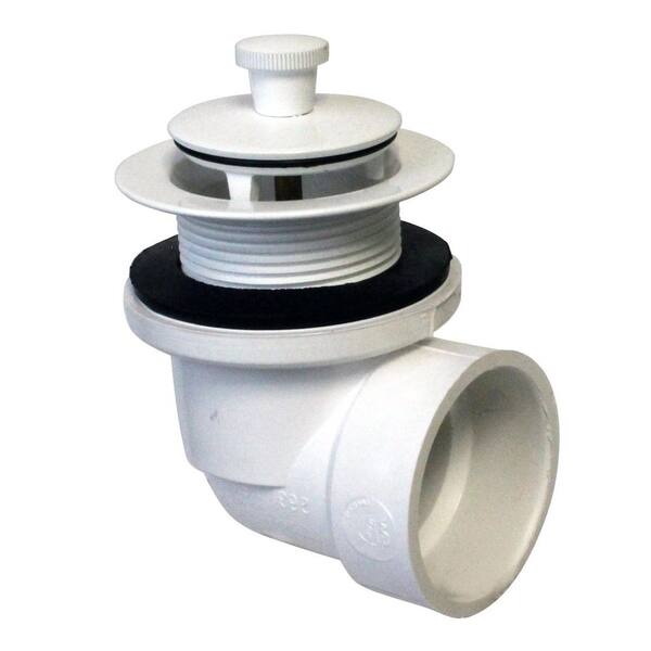 Illusionary Overflow, Sch. 40 PVC Plumbers Pack with Lift and Turn