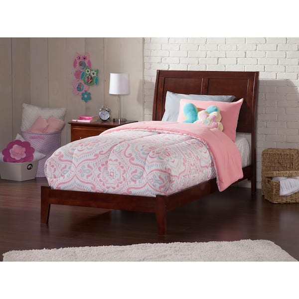 AFI Portland Walnut Twin Traditional Bed