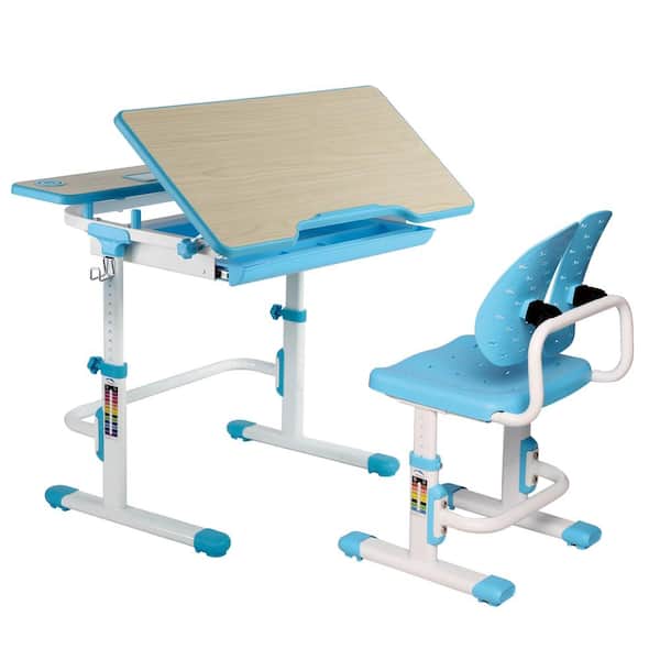 TygerClaw Adjustable Height Childrens Desk with Storage