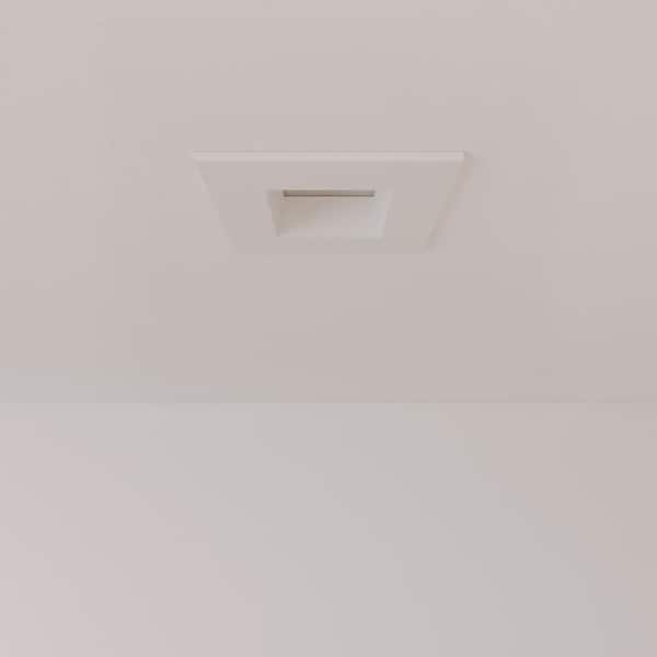 Vidalite Likora 3 in. White Square Integrated LED Canless Recessed Lighting Kit, Selectable 5CCT, 10-Watt, 700-Lumen, ETL, 1-Pack