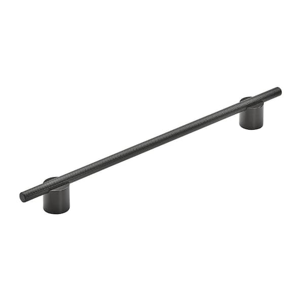Amerock Transcendent 10-1/16 in. (256mm) Modern Matte Black Bar Cabinet Pull