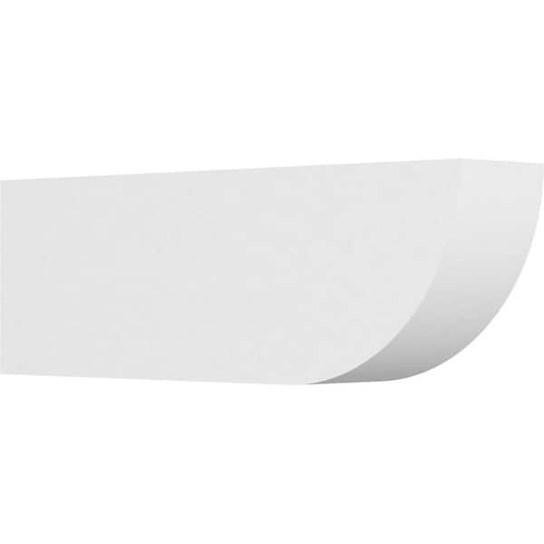 Ekena Millwork 6 in. W x 10 in. H x 30 in. L Standard Durham Architectural Grade PVC Rafter Tail