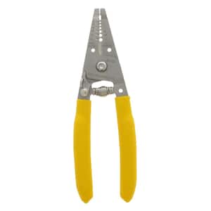 Stainless Steel Wire Stripper/Cutter Straight, 10-20 AWG Solid, 12-22 AWG Stranded