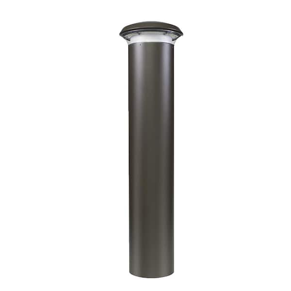 PROBRITE 150-Watt Equivalent Integrated Outdoor LED Bollard Light, 2150 Lumens, Outdoor Security Lighting