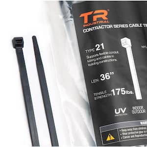 36 in. Contractor Series Type 21S UV Cable Ties