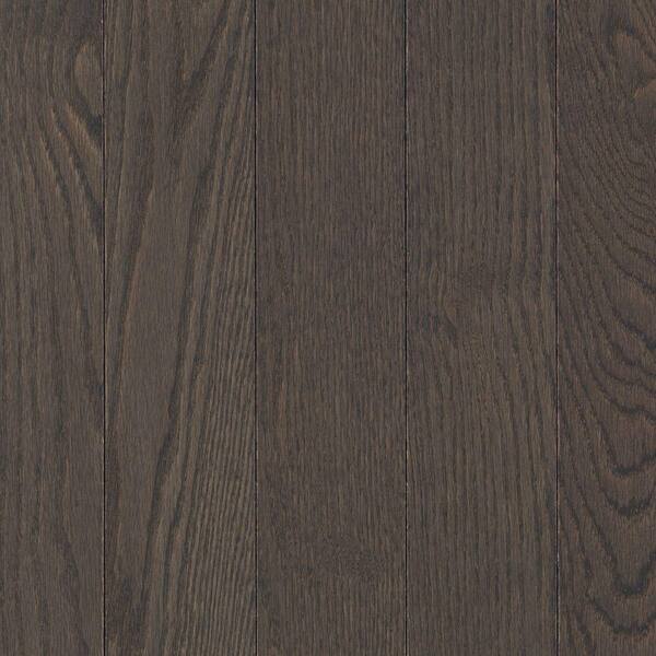 Mohawk Raymore Oak Charcoal 3/4 in. Thick x 3.25 in. W x Random Length Solid Hardwood Flooring (17.6 sq. ft./case)-DISCONTINUED