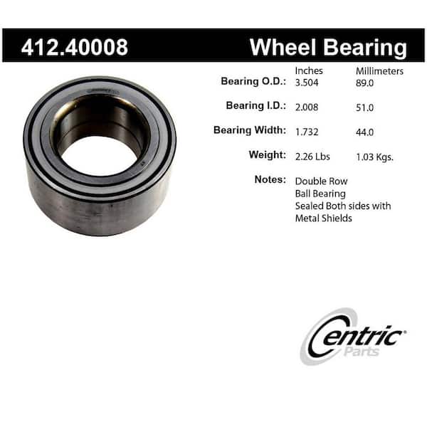 Centric Parts Wheel Bearing