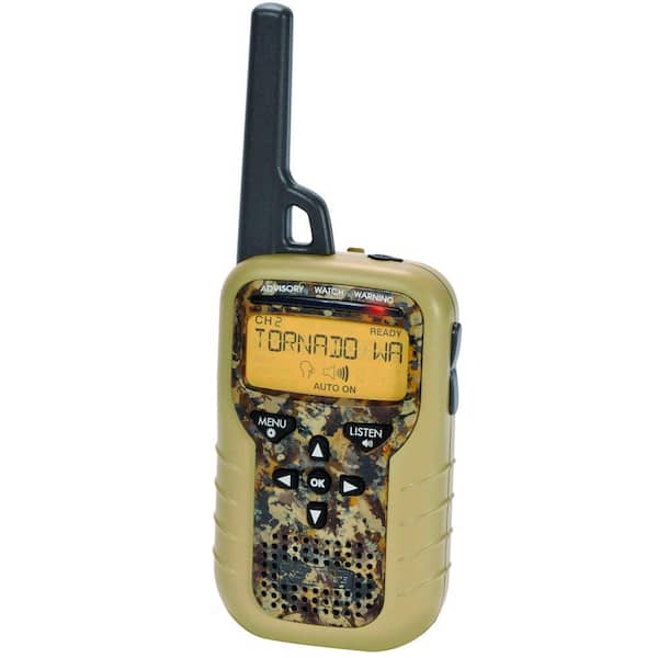 AcuRite Portable Emergency Weather Alert NOAA Radio with S.A.M.E. Technology in Camo