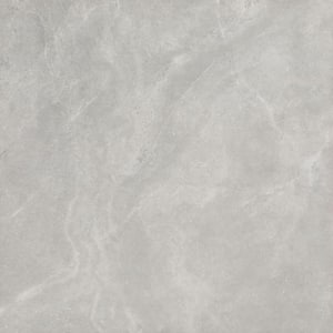 Dolmen Cinza (Gray) Polished 24 in. x 48 in. Porcelain Stone Look Floor and Wall Tile (15.50 sq. ft./Case)