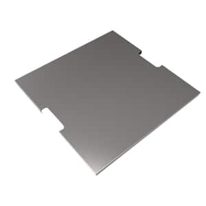 20.7 in. x 1 in. Square 304 Stainless Steel Lid for Elementi Manhattan Outdoor Fire Pit Table