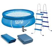 15 ft. x 48 in. Easy Swimming Pool Kit with 1000 GPH GFCI Filter Pump