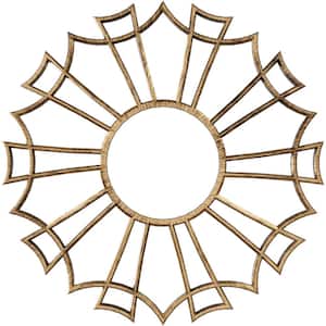 16 in. O.D. x 5-5/8 in. I.D. x 1/2 in. P Augustus Architectural Grade PVC Pierced Ceiling Medallion