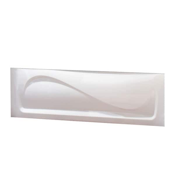 MAAX 5 ft. Apron for Cocoon 6054 Corner Bathtub in White