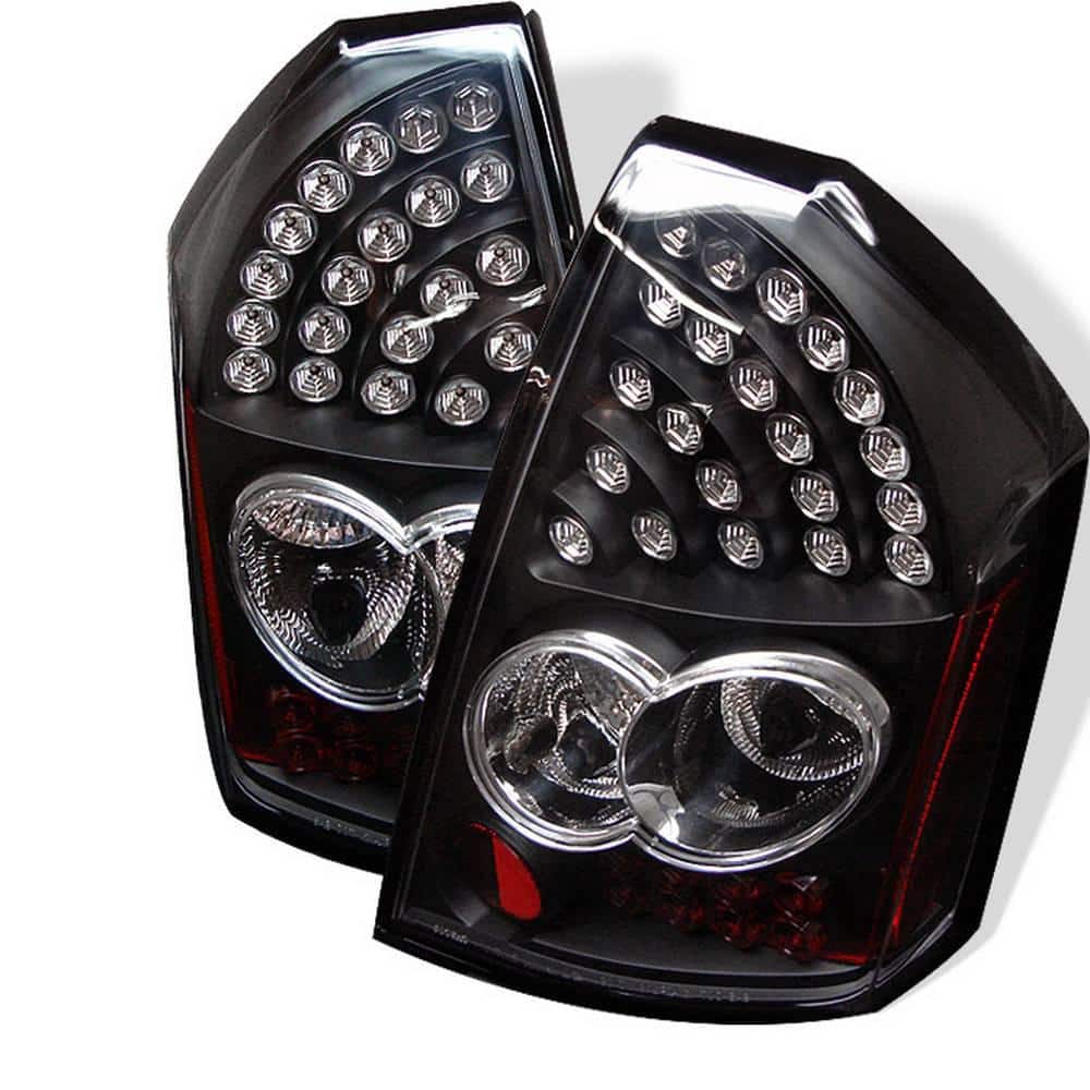 Spyder Auto Chrysler 300C 05-07 LED Tail Lights - Black 5000934