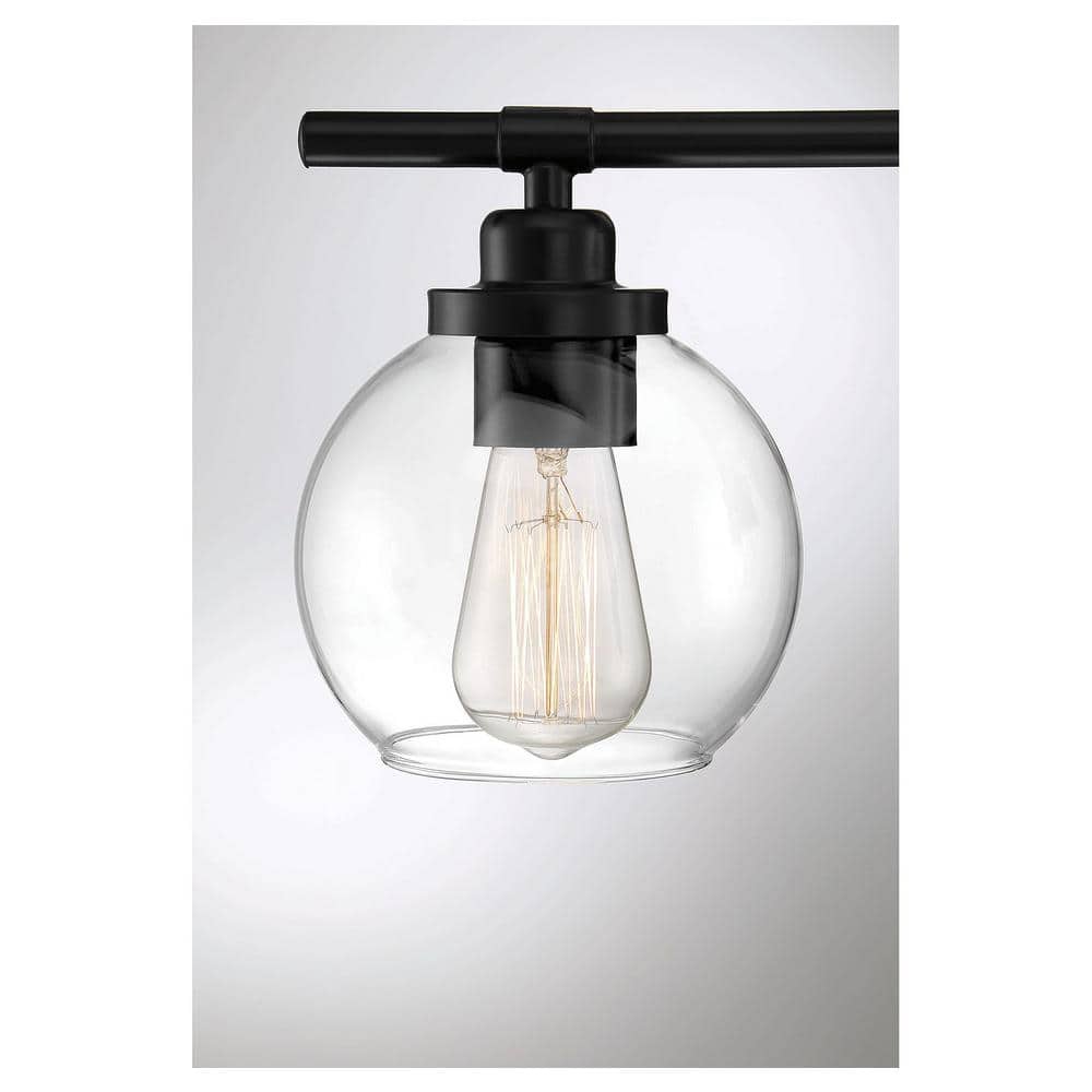 Savoy House Carson 2 - Light Vanity in Matte Black