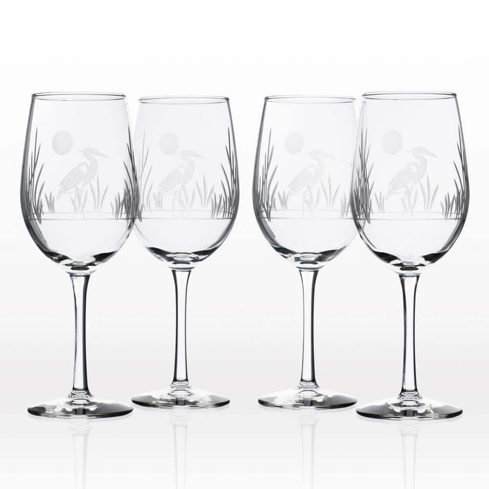 Numbers 1-8 Engraved Stemless Wine Glasses Set of 8 