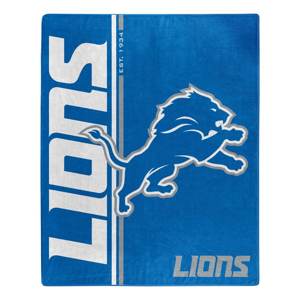 Nfl Lions Structure Raschel Multi Color Throw Blanket 1nfl070860082ret The Home Depot Nfl Lions Structure Raschel Multi Color Throw Blanket 1nfl070860082ret The Home Depot