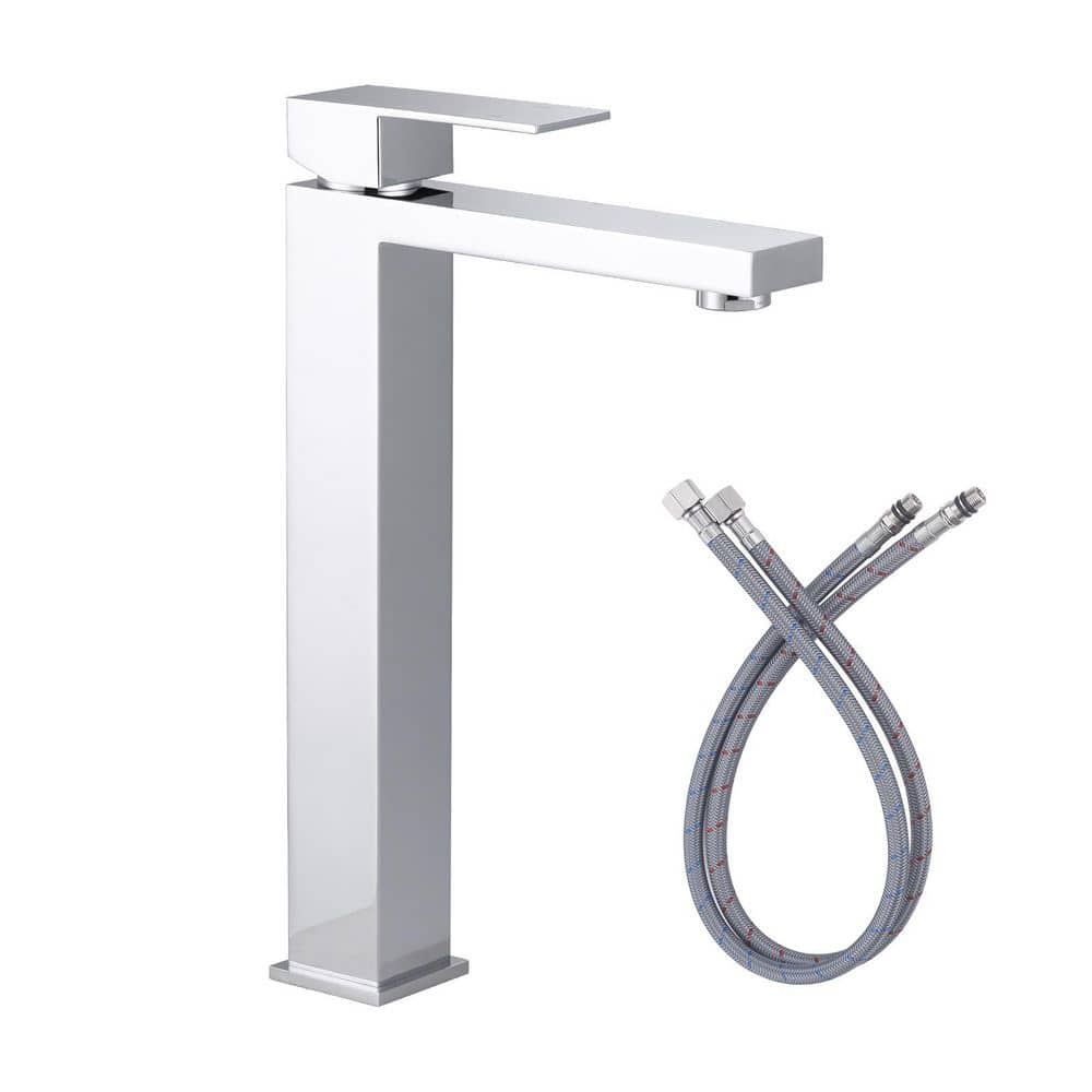 Single Handle Single Hole Bathroom Vessel Sink Faucet in Polished Chrome price history on PriceWatchPro