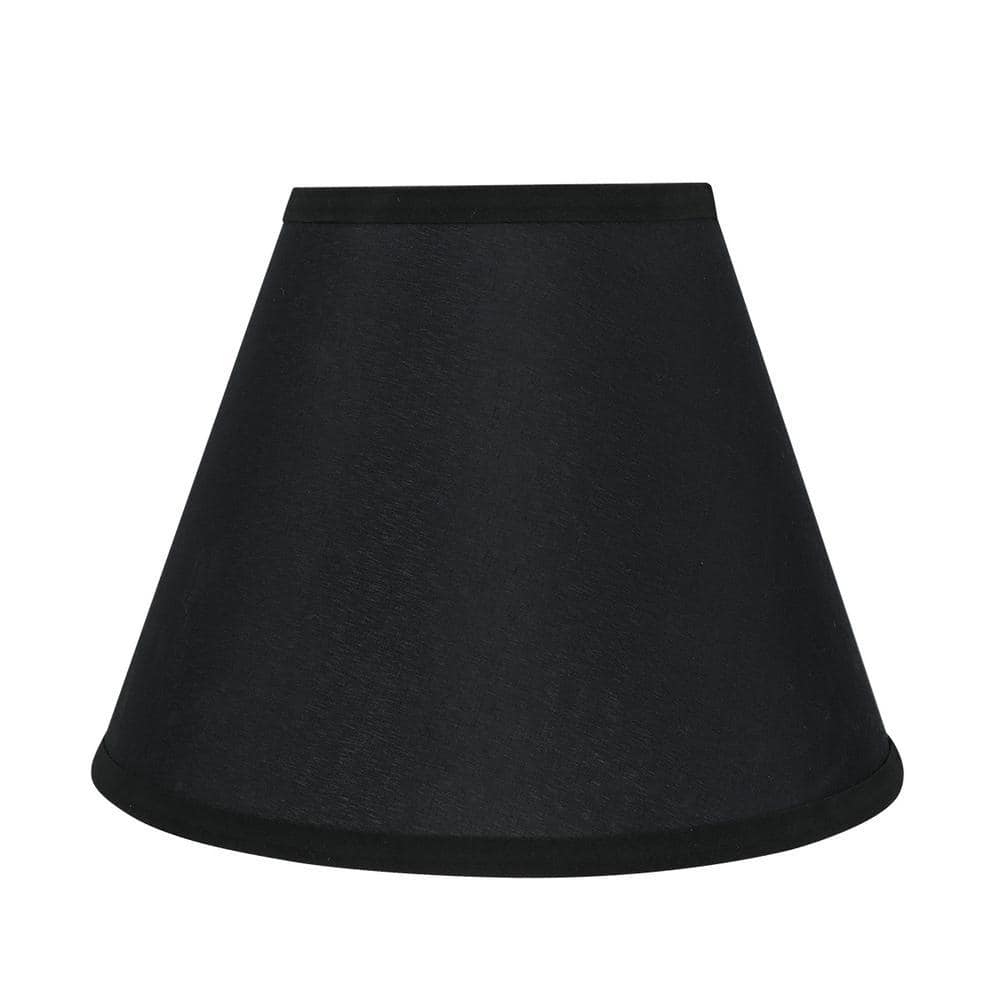 Aspen Creative Corporation 12 in. x 9 in. Black Pleated Empire