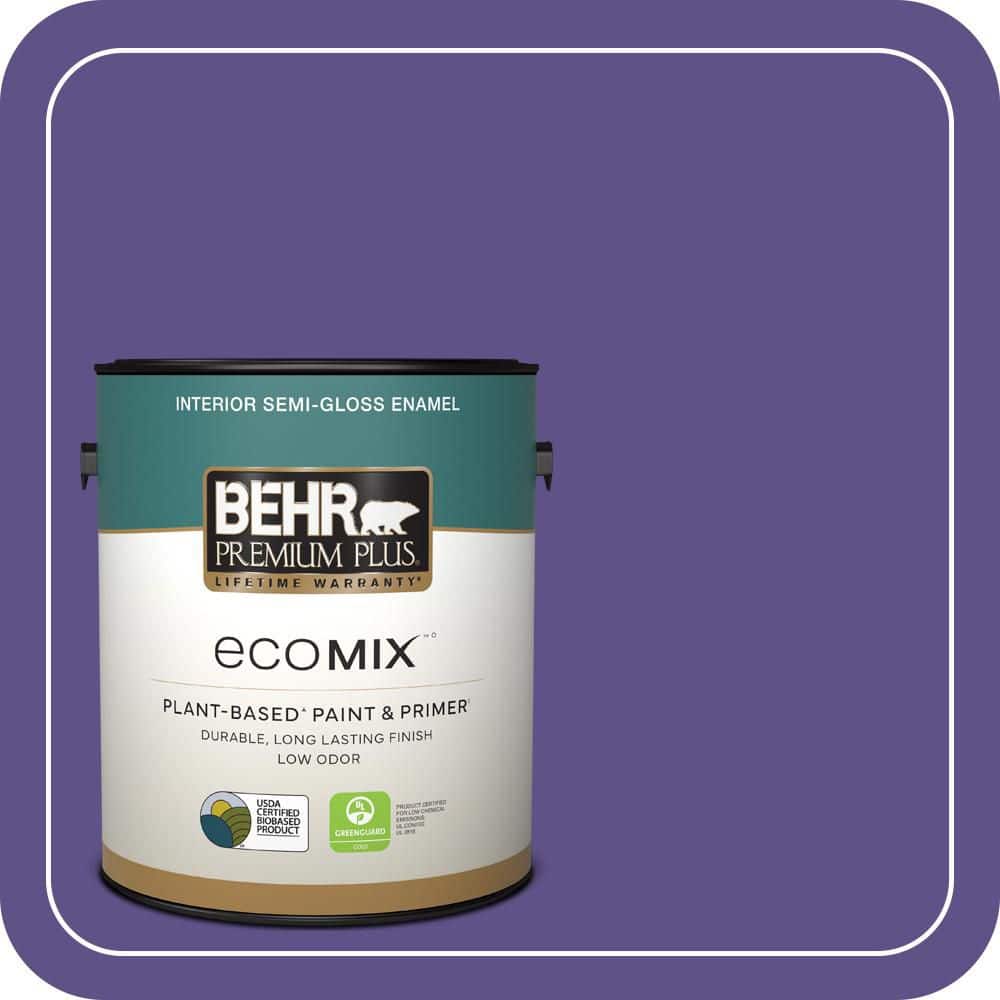 1 gal. #P560-7 Kings Court Semi-Gloss Enamel EcoMix Plant-Based Interior Paint & Primer price history on PriceWatchPro