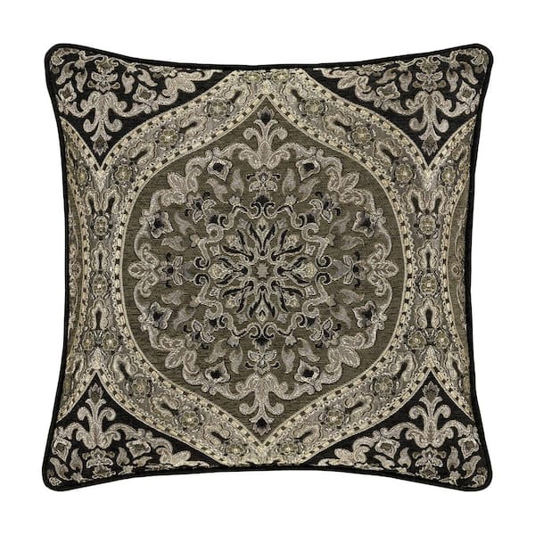 Unbranded Terrance Polyester 20 in. Square Decorative 20 in. x 20 in. Throw Pillow