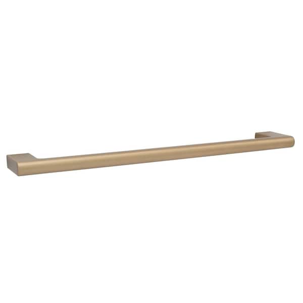 Vail 8 in. (203 mm) Center-to-Center Modern Champagne Bronze Bar Drawer Pull