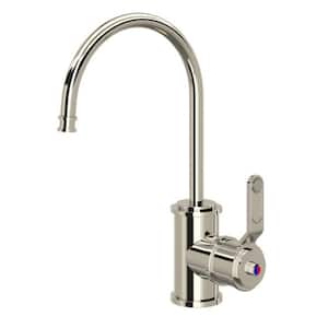 Armstrong Single Handle 10 in. Faucet for Instant Hot Water Dispenser in Polished Nickel